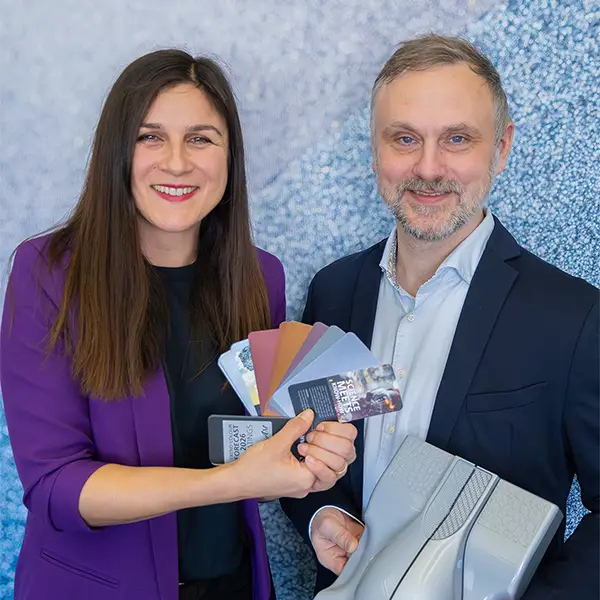 Image of Marina and Thomas from eckArt team.